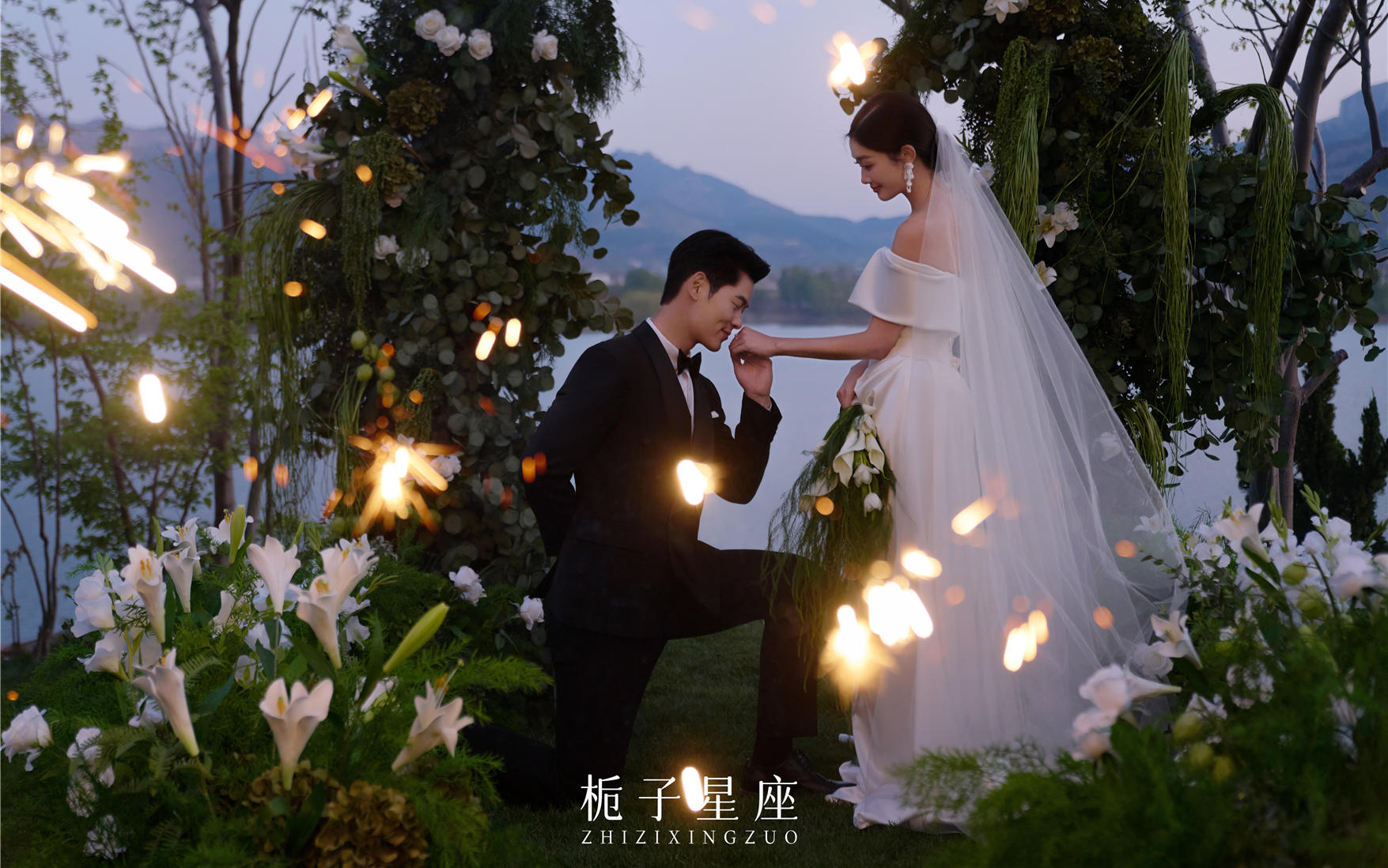 心心念念的烟花婚纱照达成！浪漫小众，出片率满分