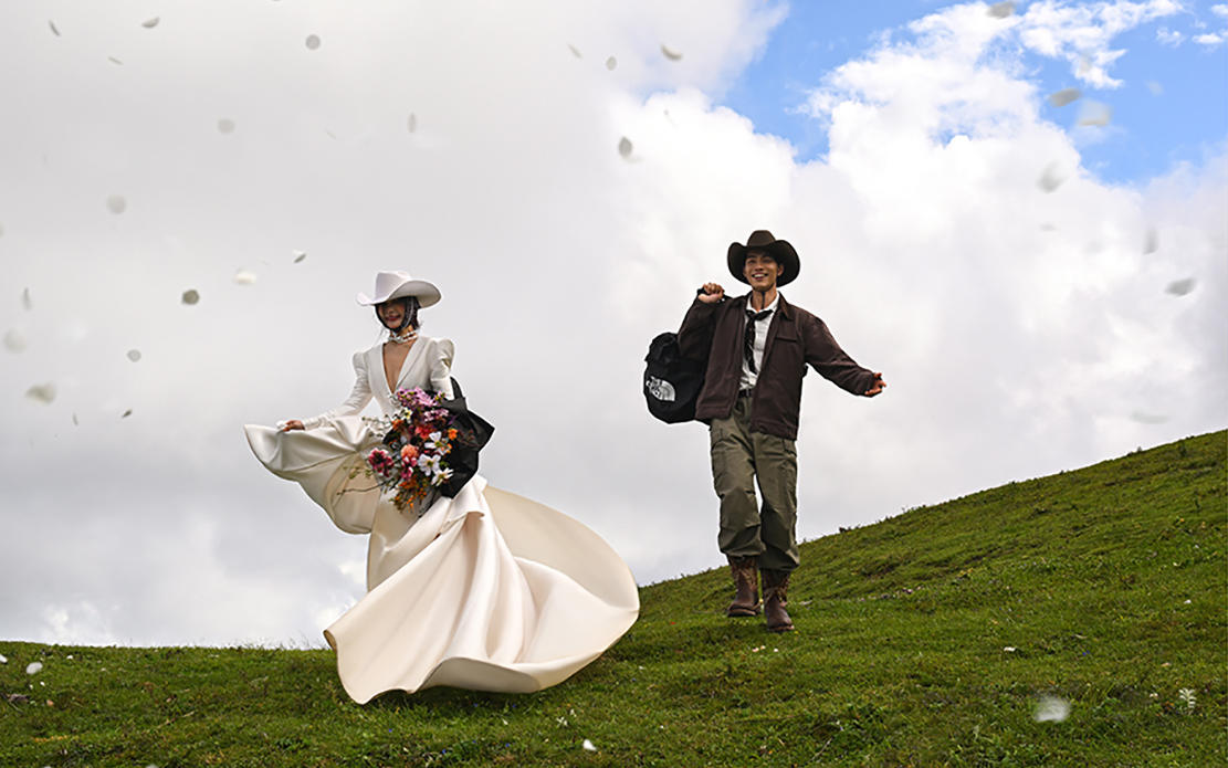 大理樣片·在風(fēng)車山拍婚紗照，把風(fēng)的浪漫寫進余生