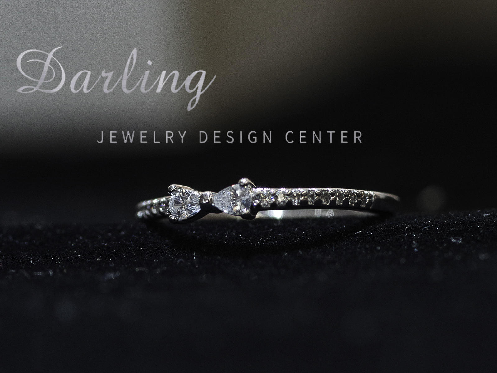 Darling原创设计 | 日常款排钻戒指