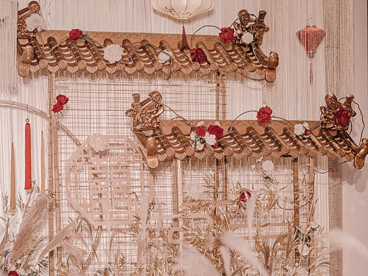 《壹合婚礼》香槟新中式 | 包含4金刚价格