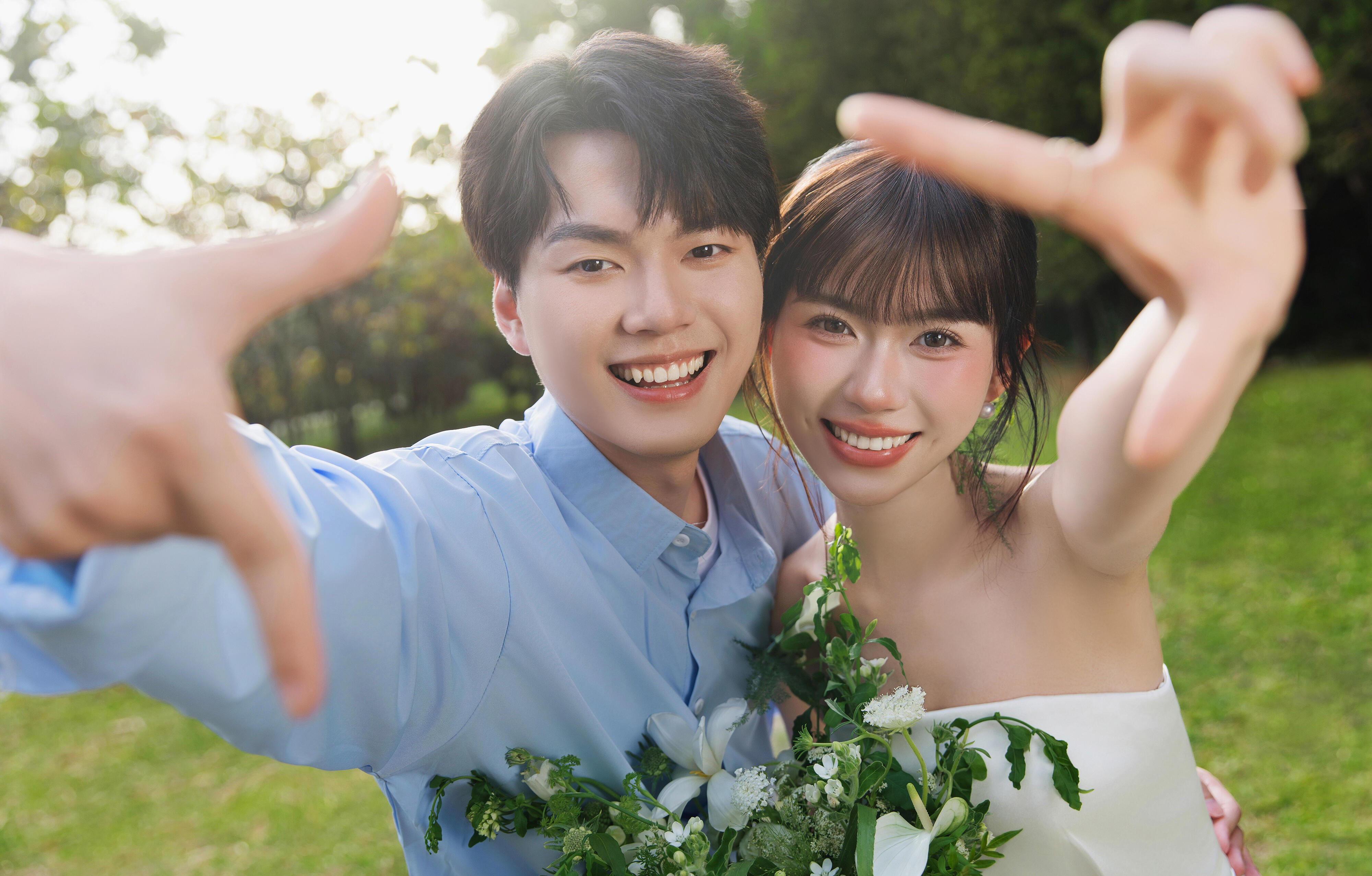 客片-森系婚纱照 