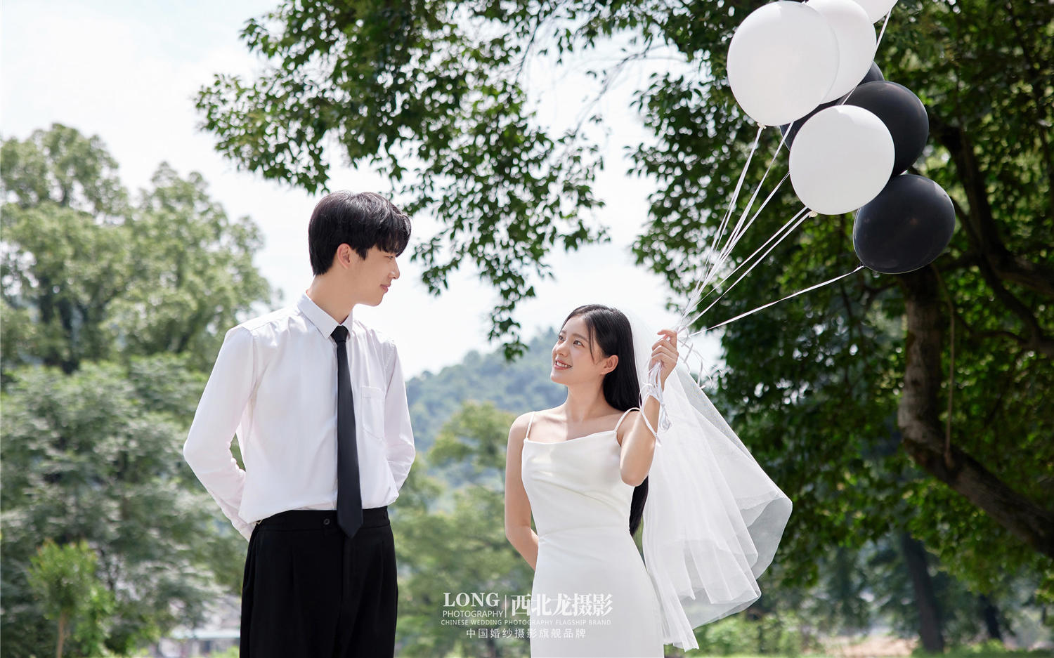 【西北龍攝影】元氣滿滿的小清新婚紗照！