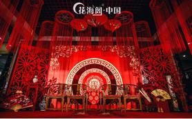 【新年有礼】中国红惊艳时光古风中式婚礼套系
