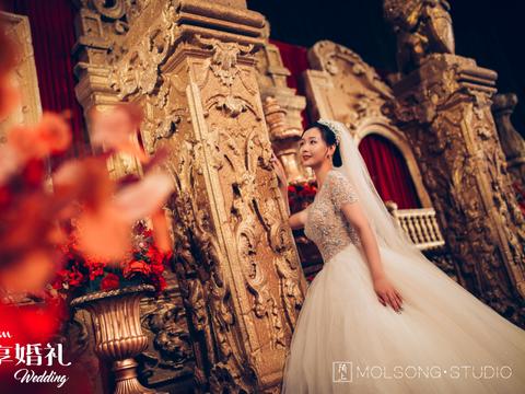 【梦享婚礼】红金色 奢华大气 #Rose 宫殿#