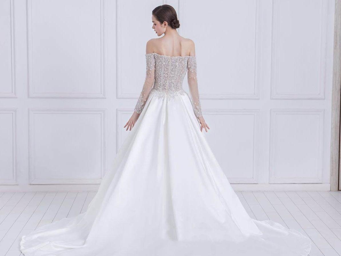 设计师品牌三件套超值品牌主纱 +出门纱+明星礼服