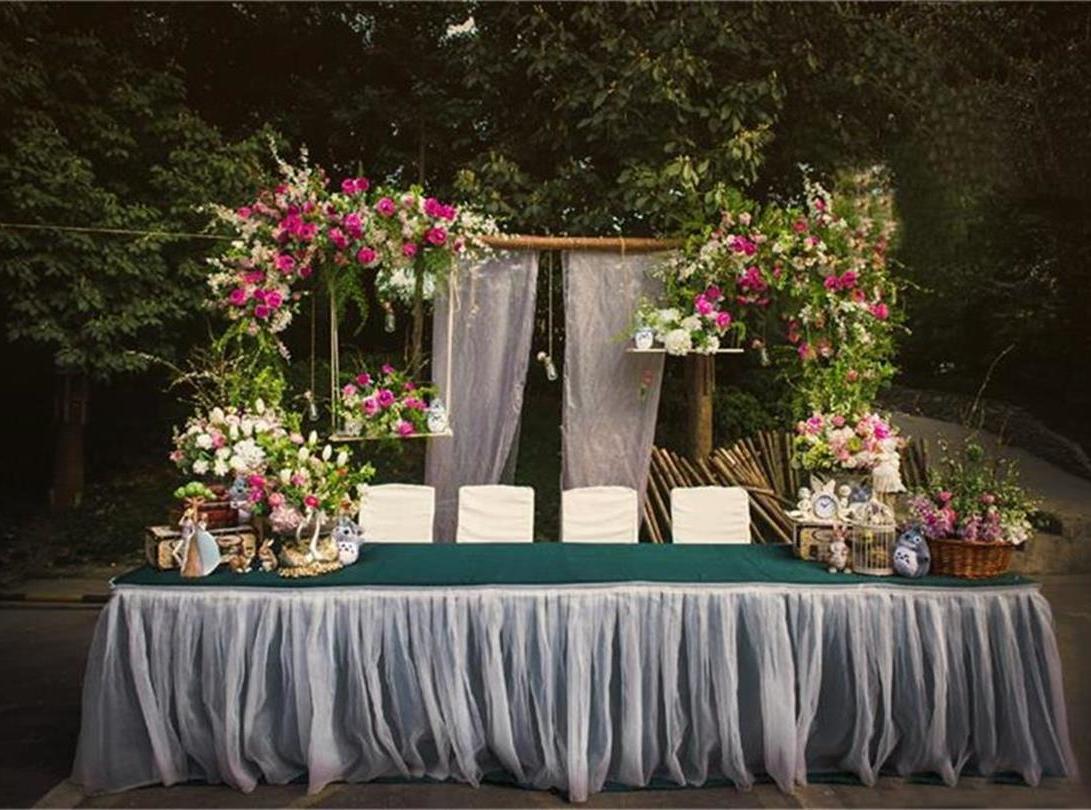 【美天婚礼】户外卡通小清新