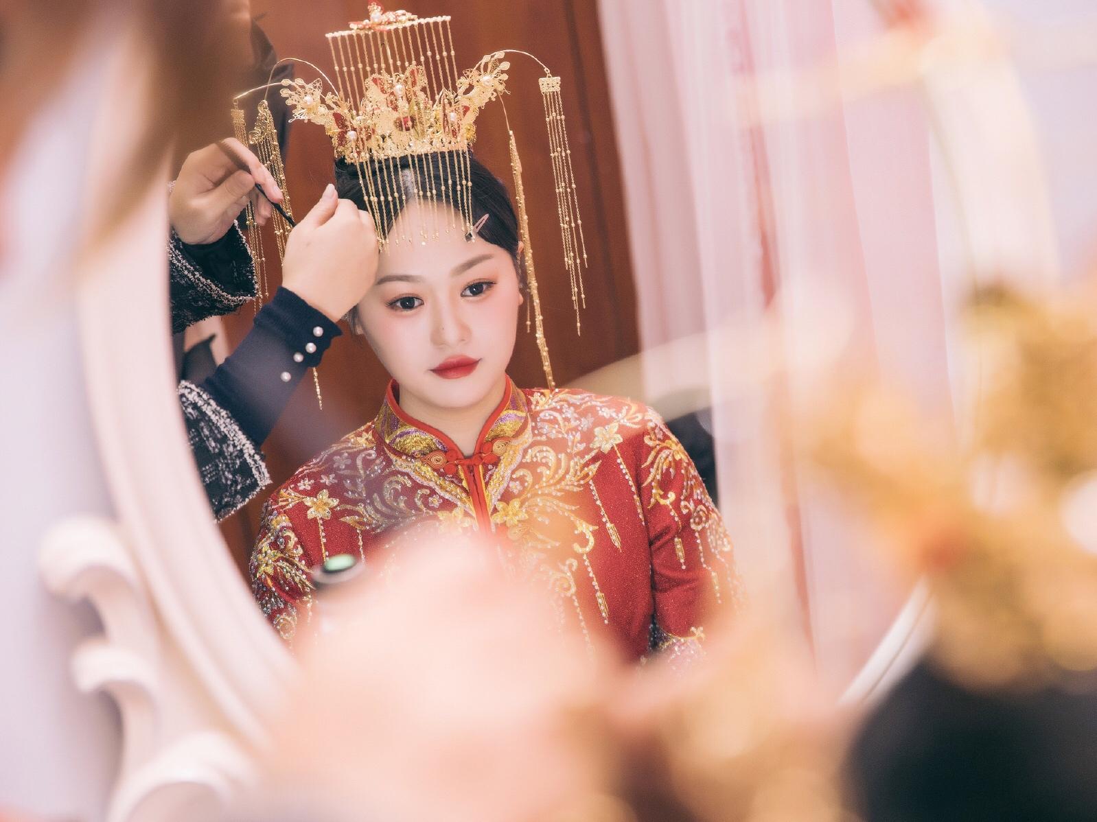 【女神必选】全天跟妆+新郎妆+亲友妆