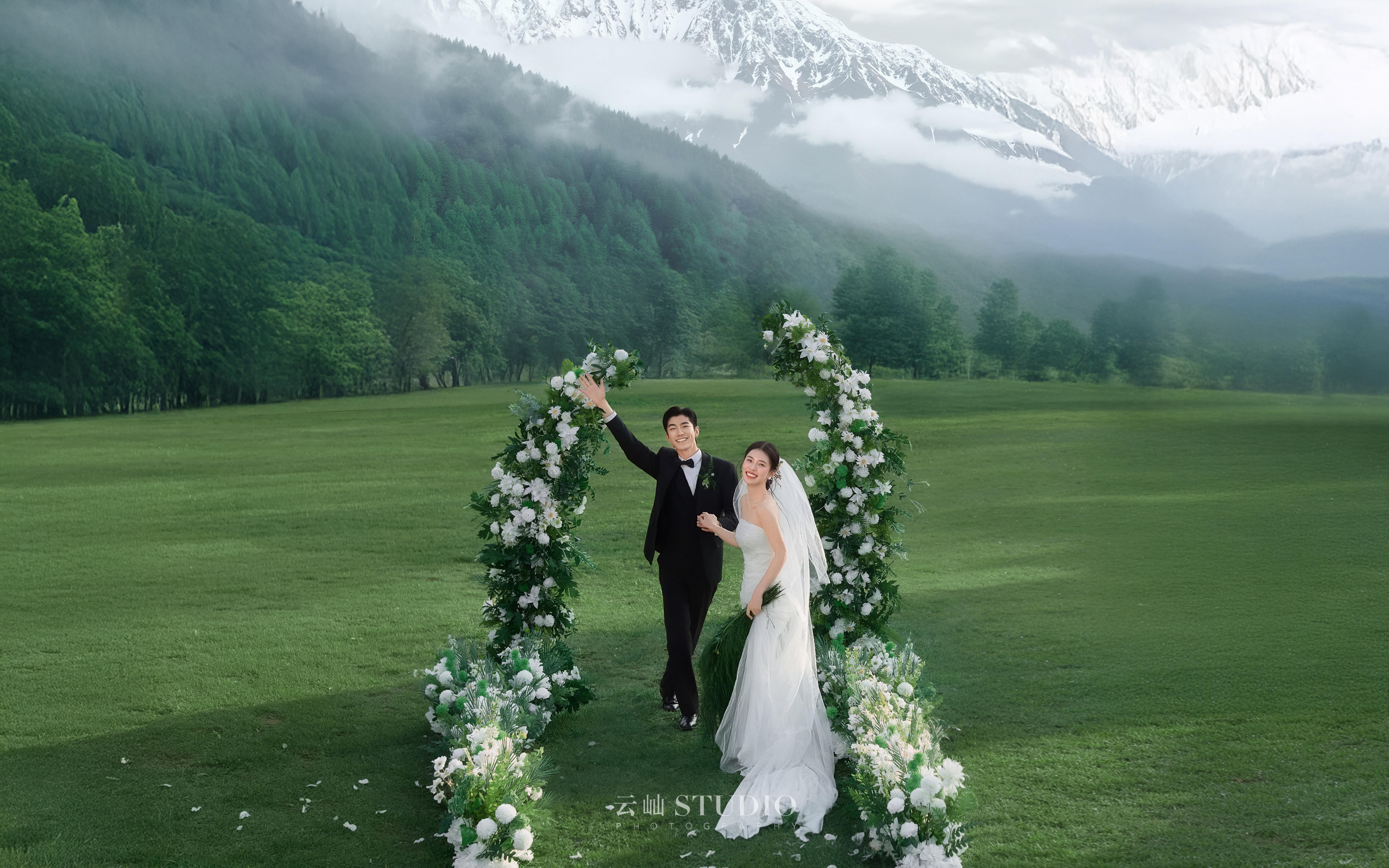 【云屾旅拍】雪山下的目的地婚禮