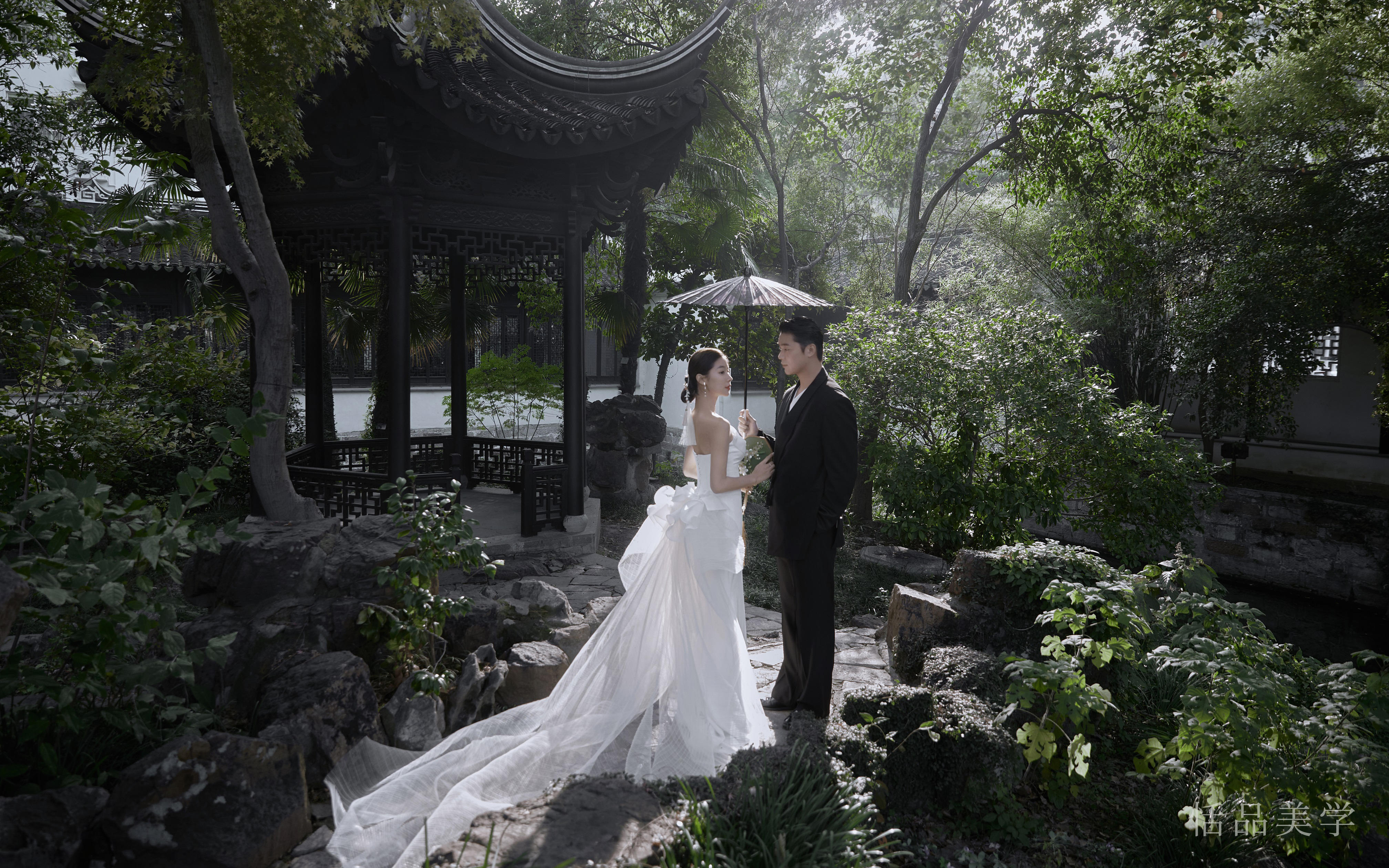 【格拉视觉】新中式园林婚纱照