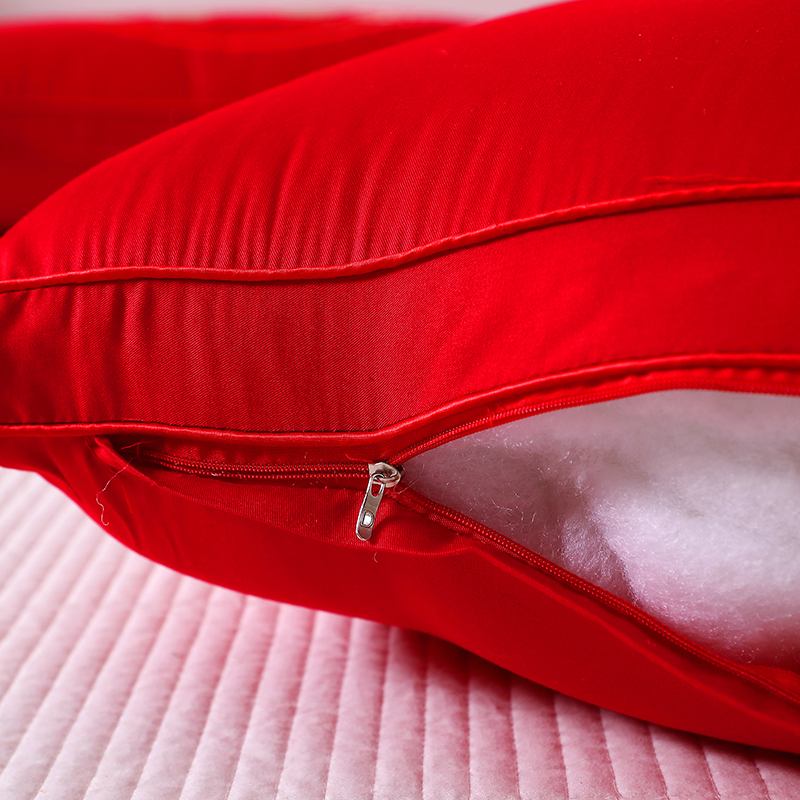 新款大红枕头婚庆枕芯