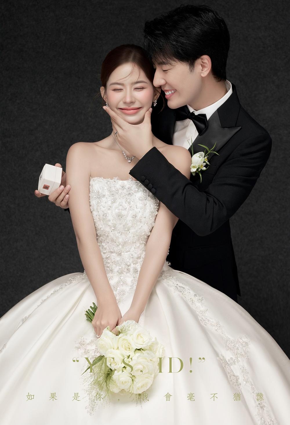 韓系簡約婚紗照?每一幀都是壁紙的程度?