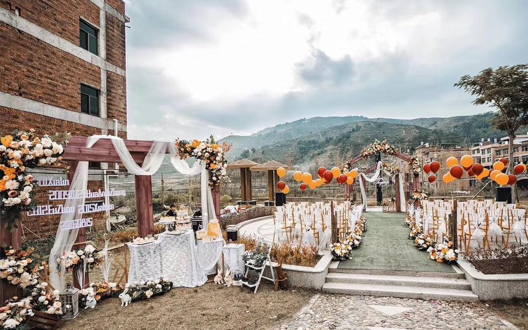 《艾文婚礼》之《自家场地秋色系》