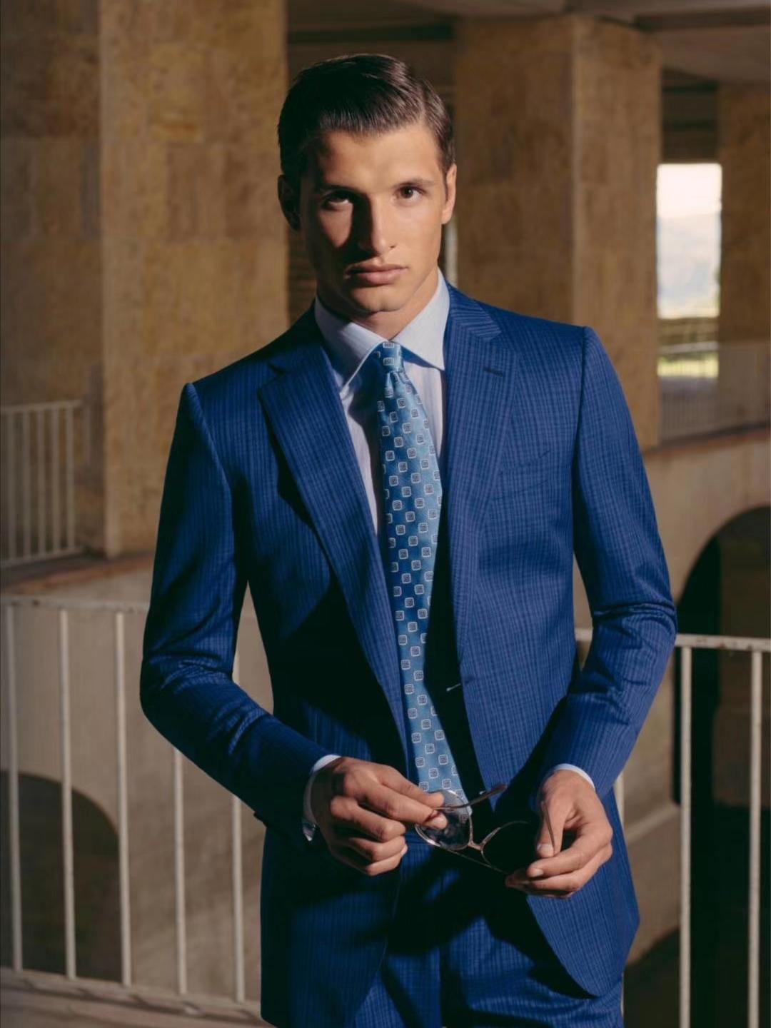 进口混纺面料西服 8 件套 结婚西服 西服定制