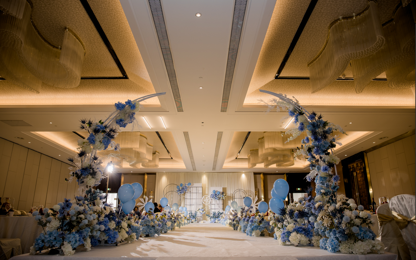 【爱喜婚礼】 蓝色系小成本婚礼！