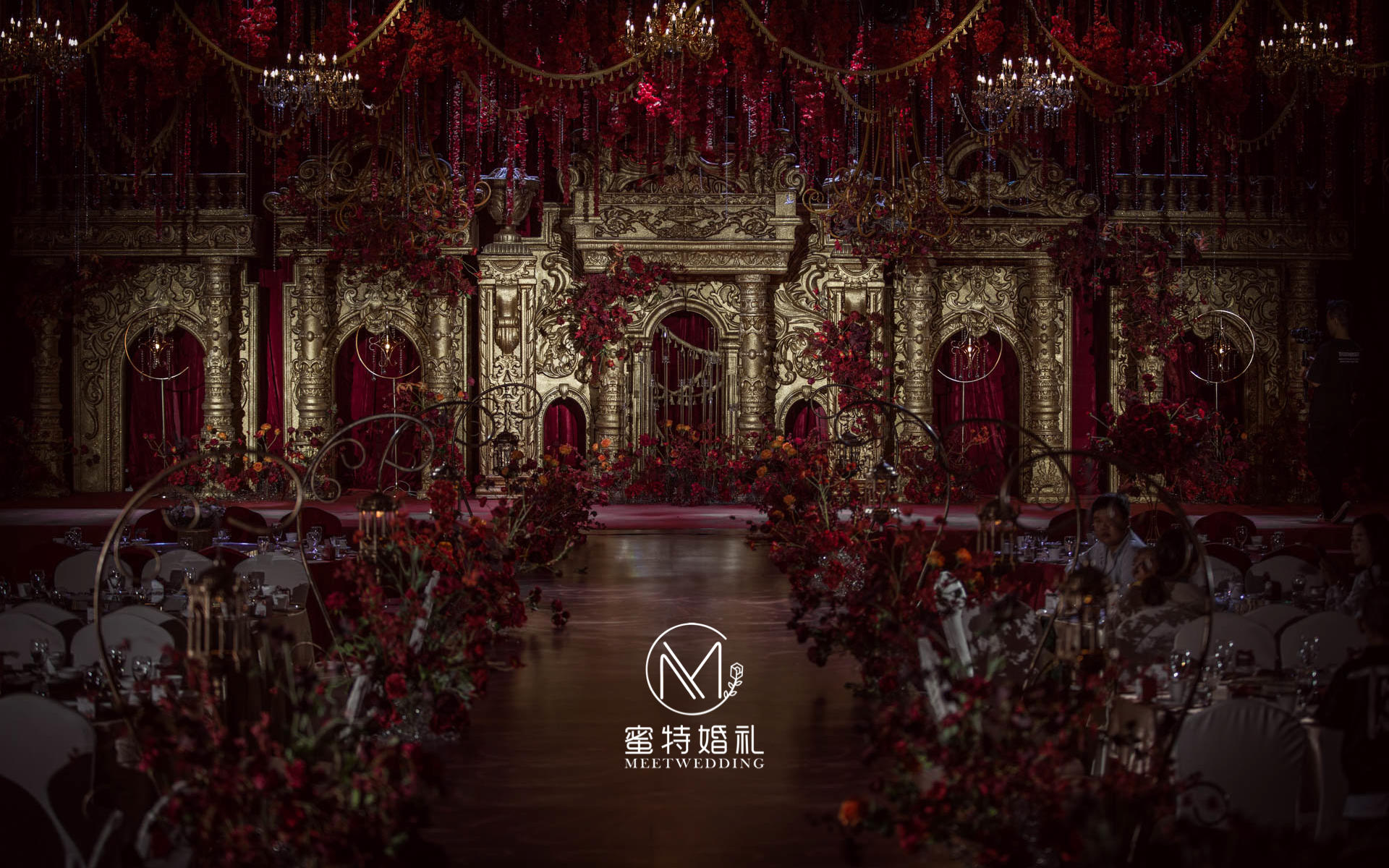 MEET WEDDING丨欧式红金系列