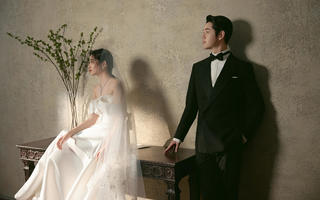 皇冠影像|济宁拍的室内轻复古婚纱照🔥刷爆朋友圈