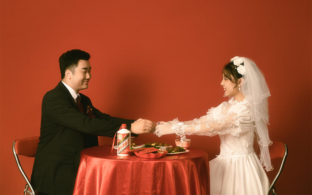 喜嫁風(fēng)/懷舊風(fēng)/經(jīng)典中式婚紗照/龍鳳褂/秀禾服