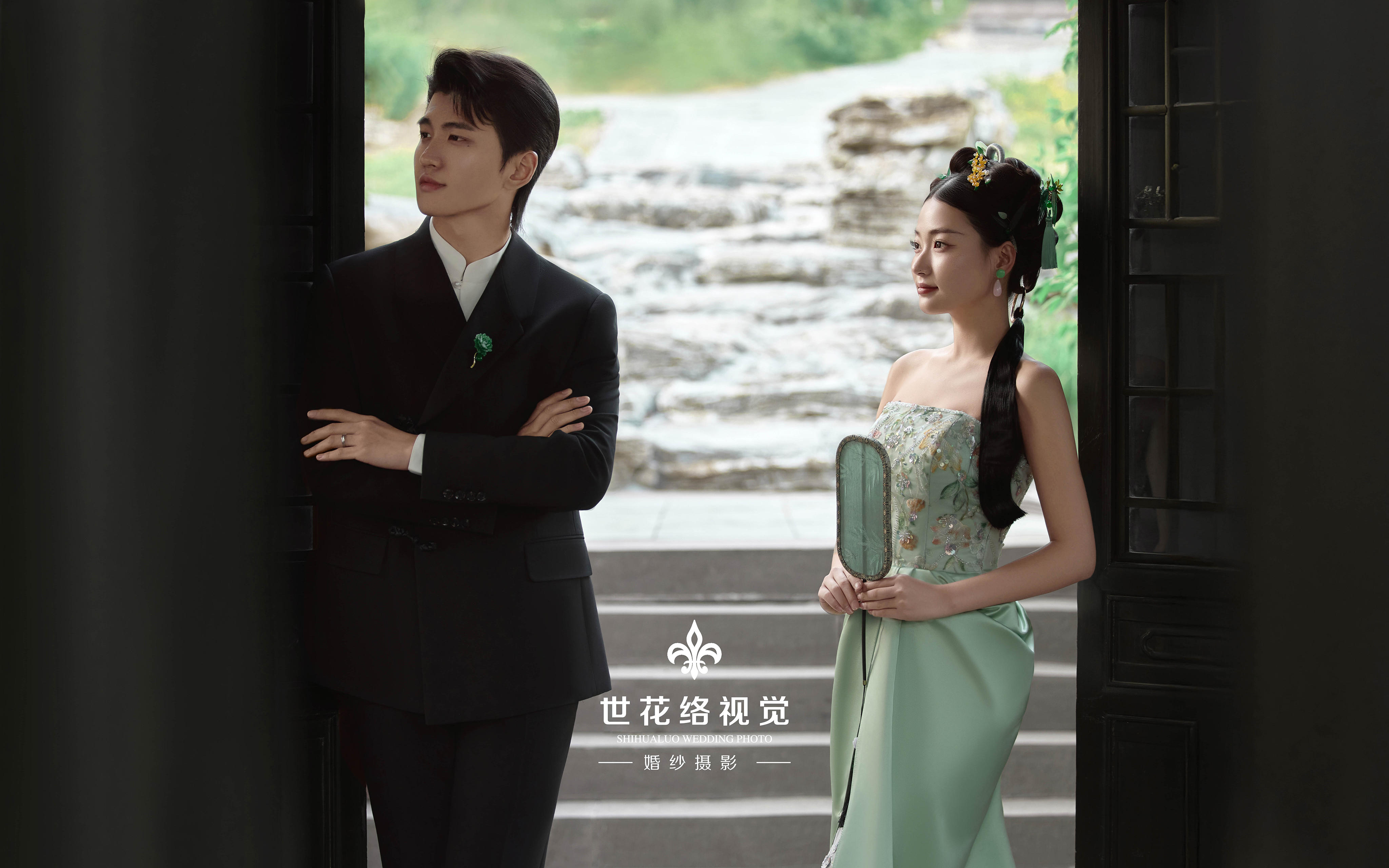 永远相信东方审美🎐新中式园林婚纱照 