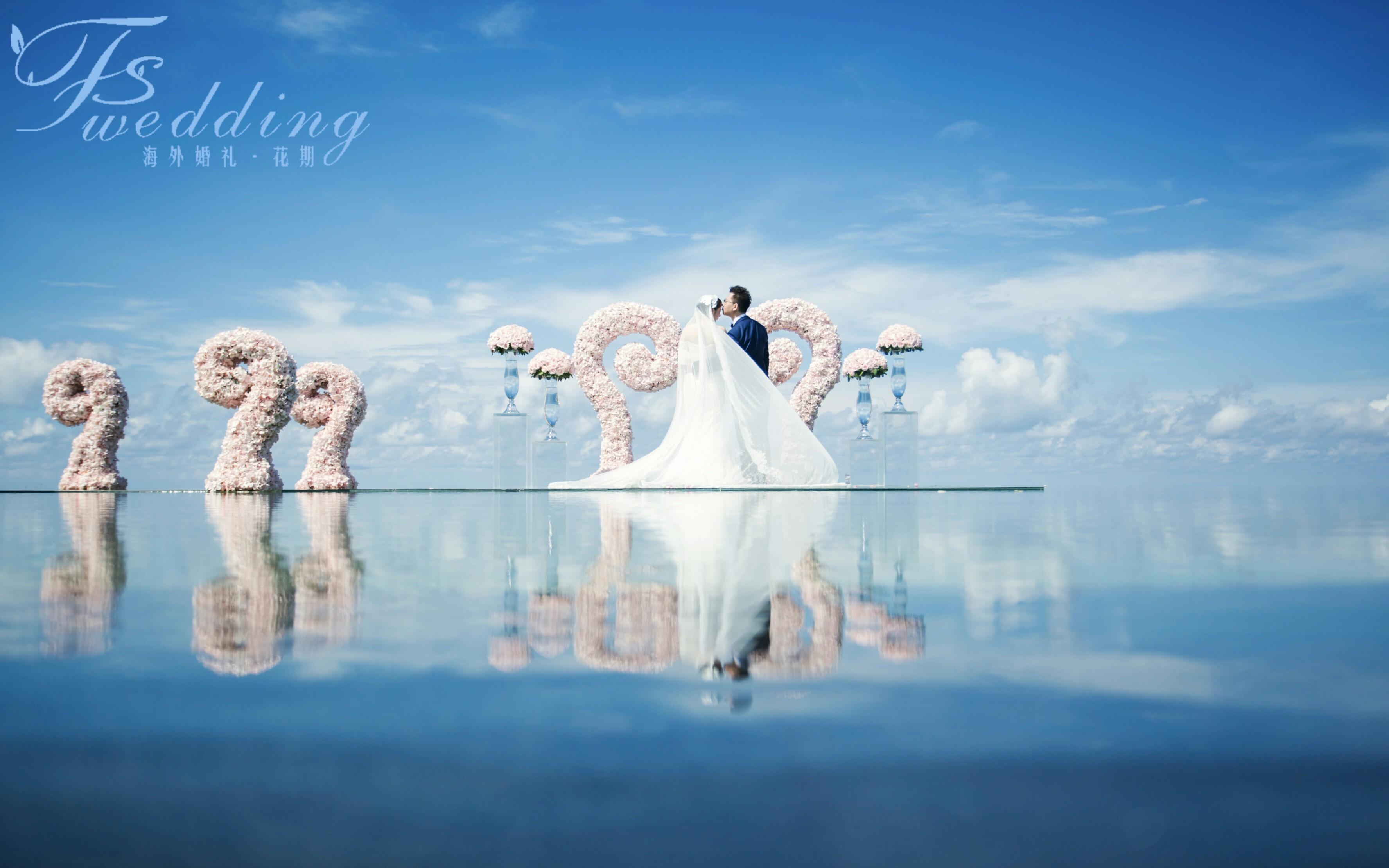 【花期海外婚礼】巴厘岛婚礼梦幻花园婚礼定制策划