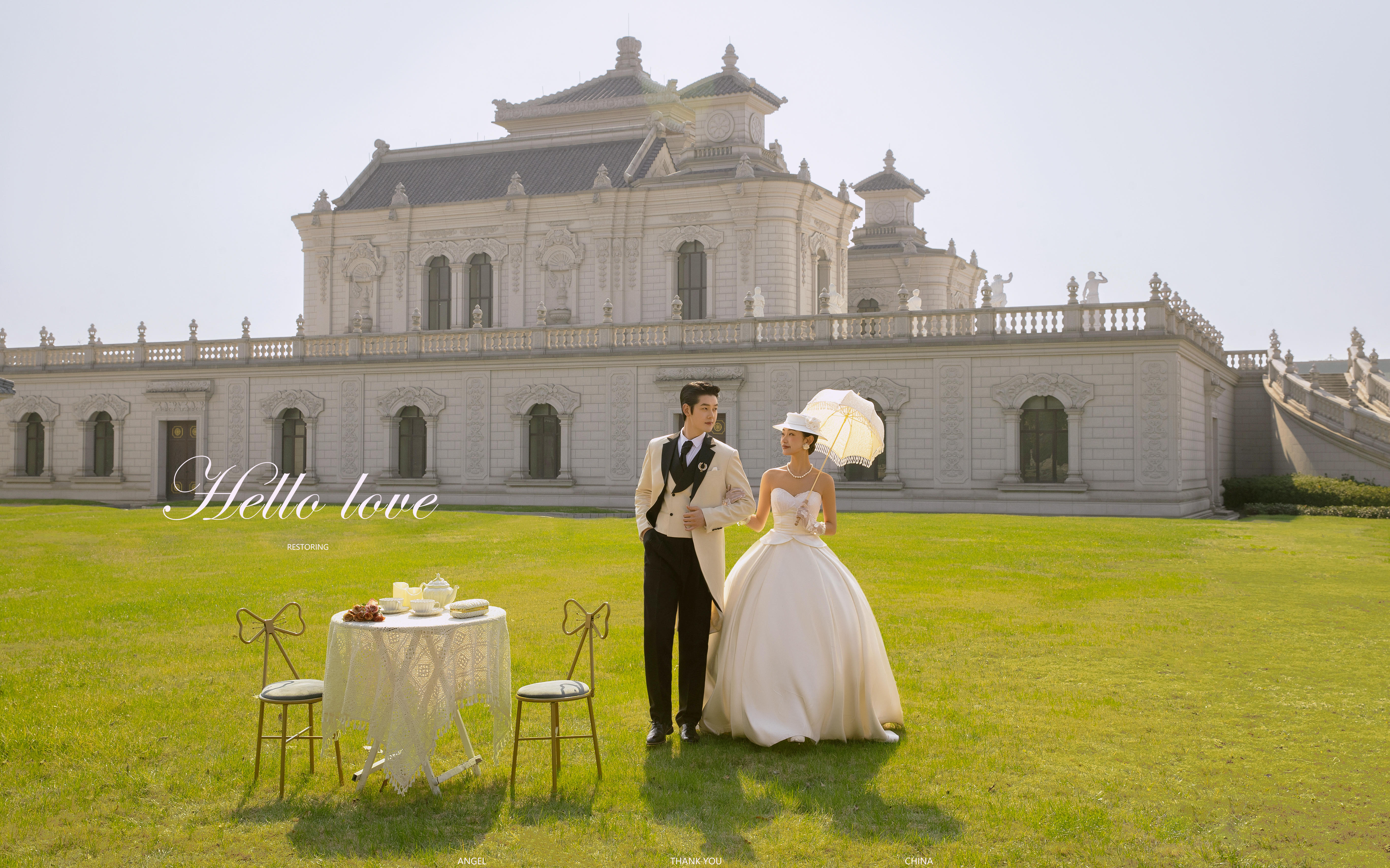 法式拍摄地⛲被问了无数遍的法式婚纱照