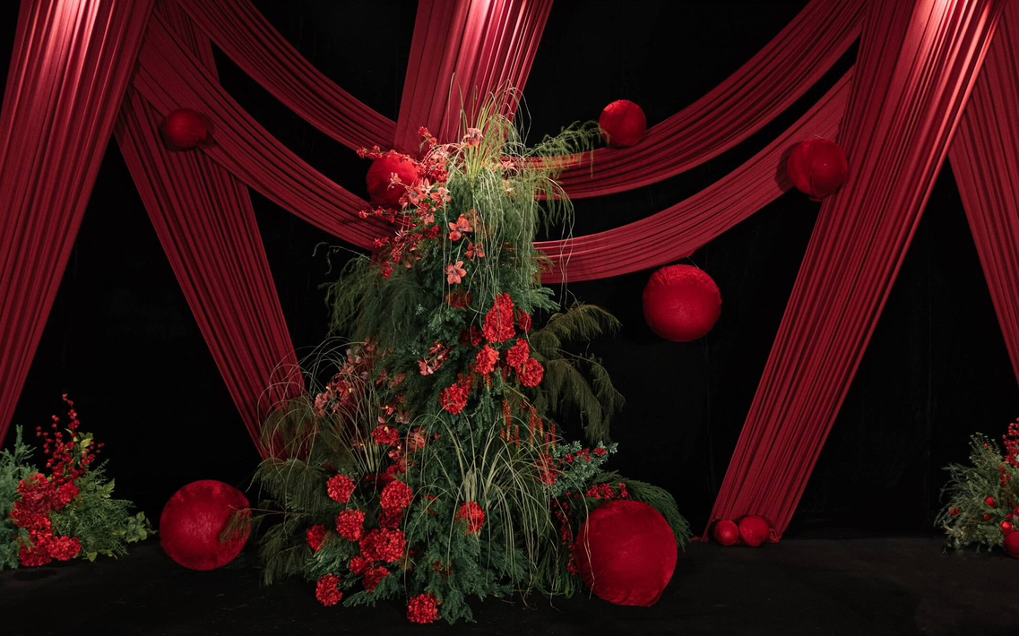 超级出片复古红！