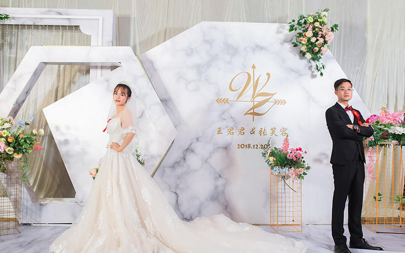 东莞会展酒店婚礼，简约小清新