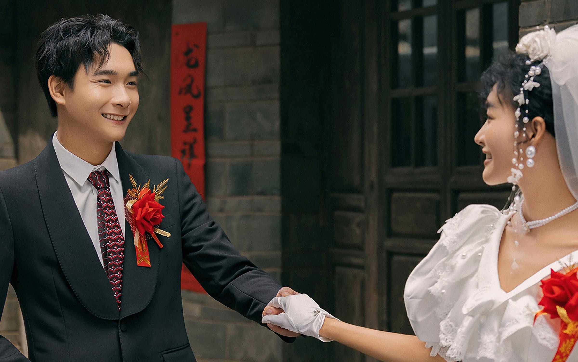 轻复古喜嫁风婚纱照