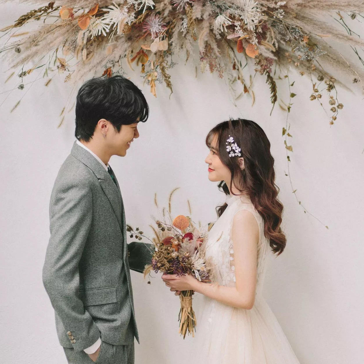 东方婚纱 # 森系清新 #
