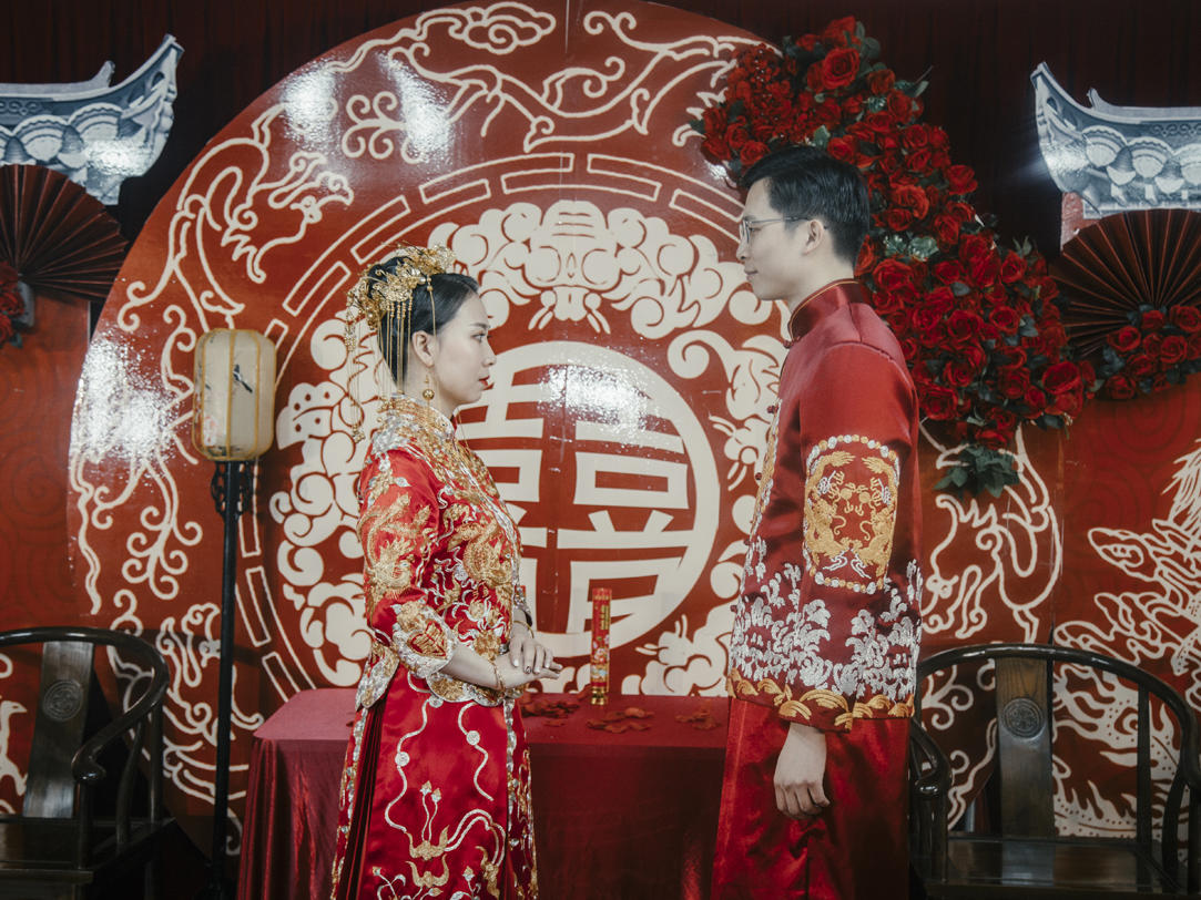 花田唯汀婚礼/中式龙凤配婚礼