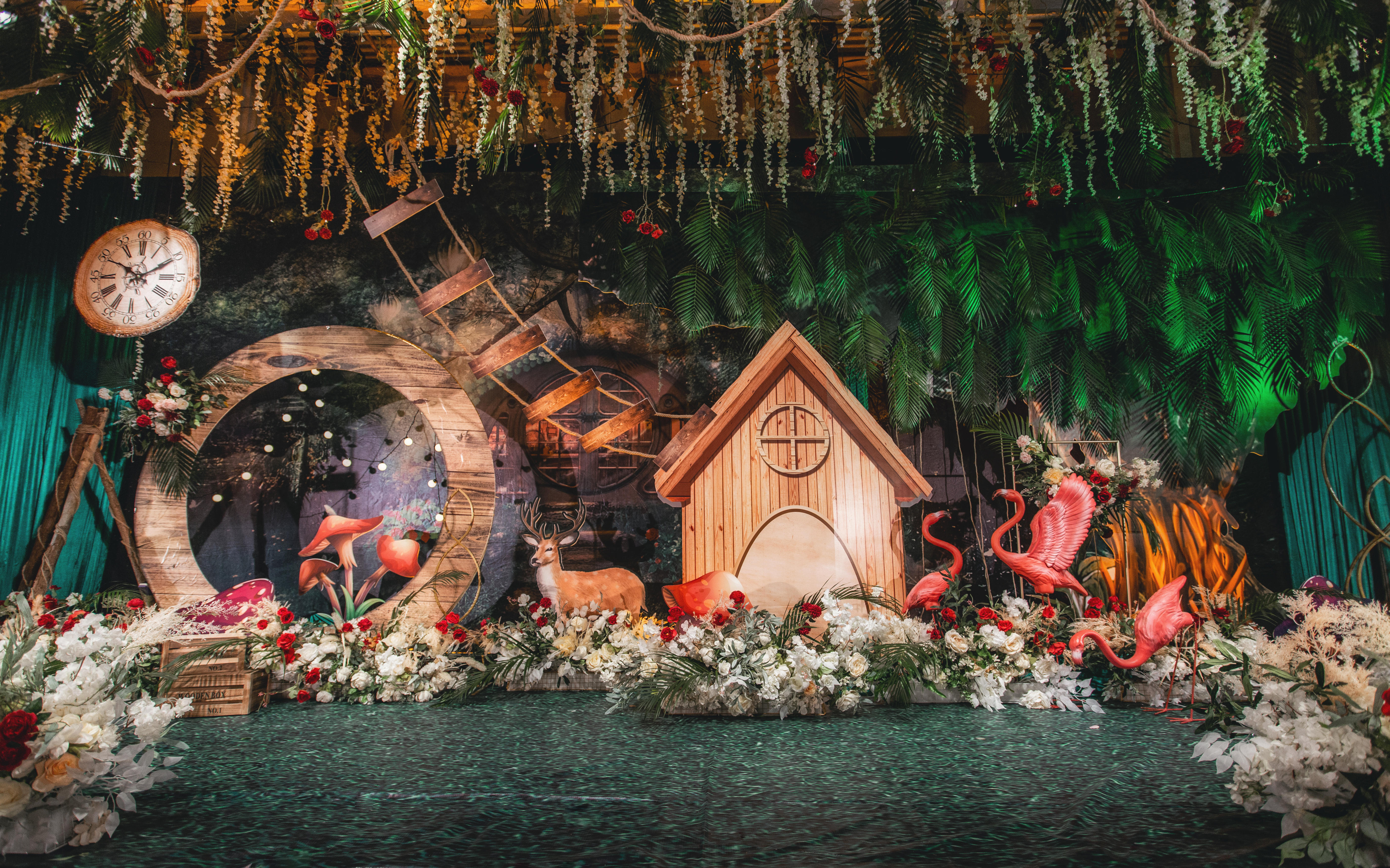 喜悦可私人定制| 童话森林 | 森系风婚礼布置