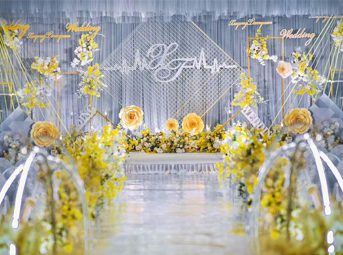 超高性价比香槟金婚礼集合无隐形消费