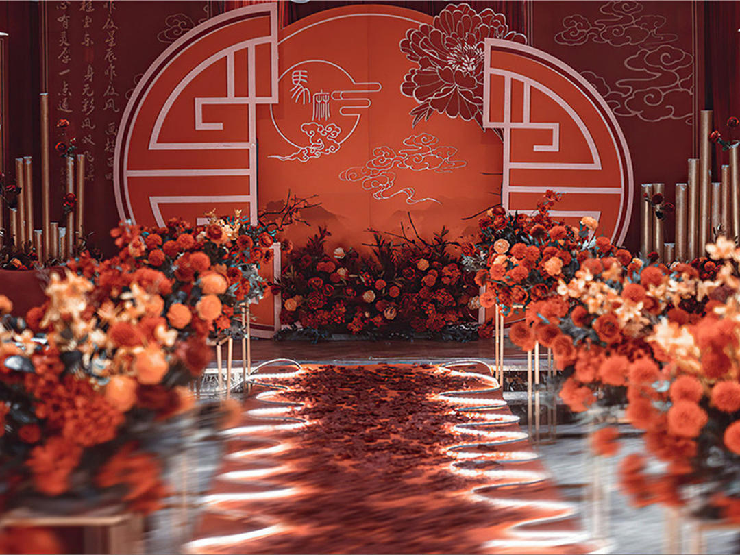 红色新中式主题婚礼《韵》