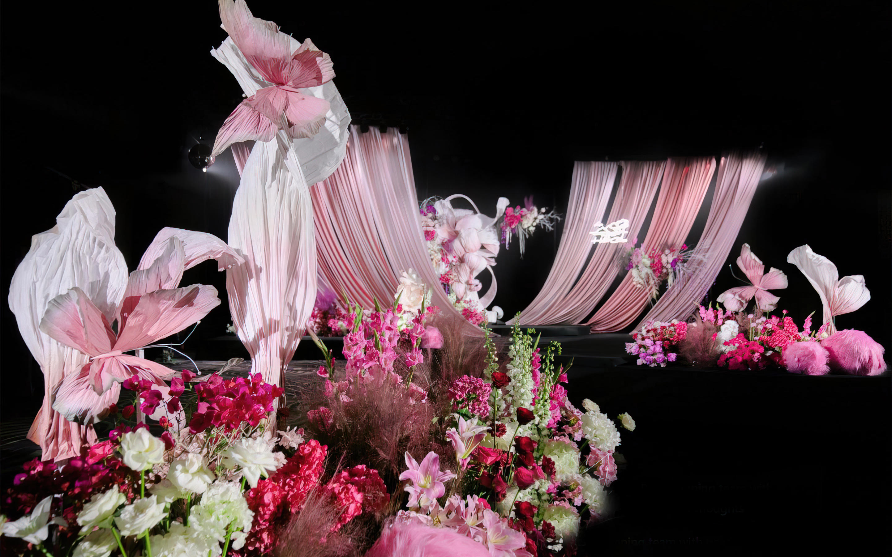 颂喜婚礼｜是看一眼就让沦陷的粉色呀