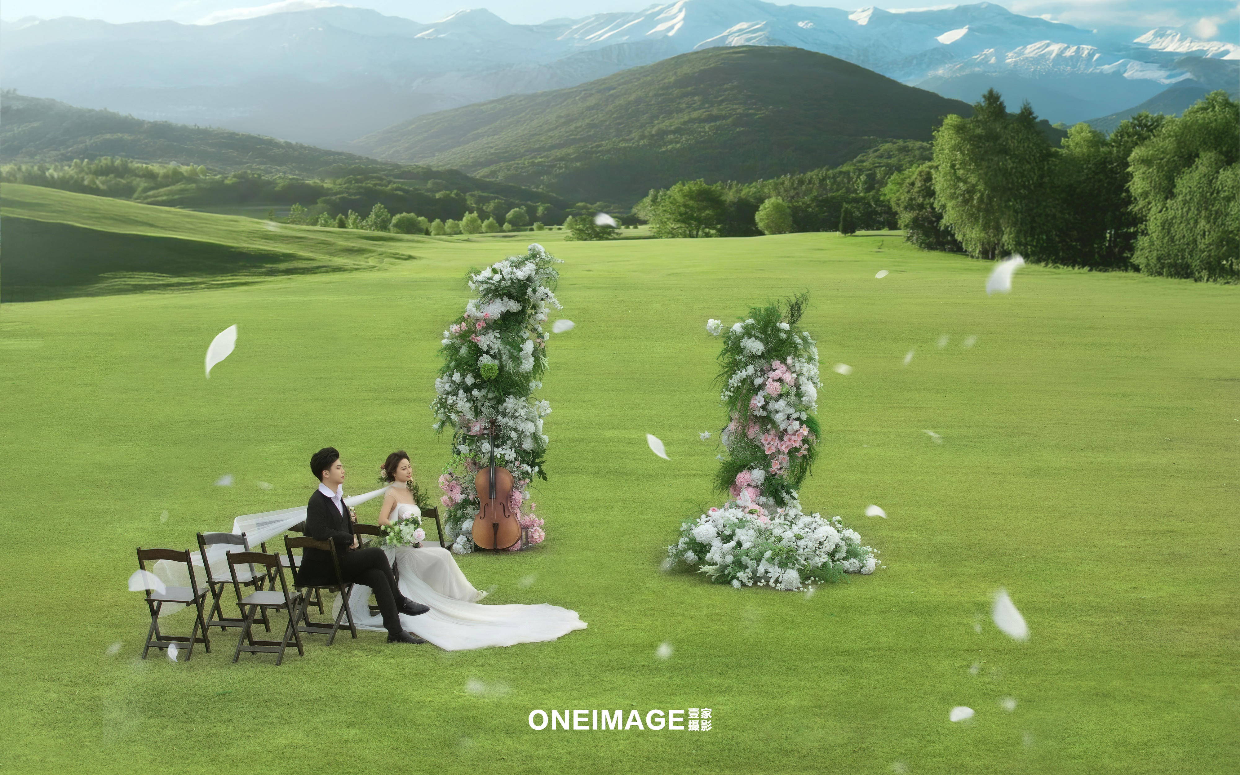 【壹家摄影】将爱放进山野的风里 菏泽目的地婚纱照