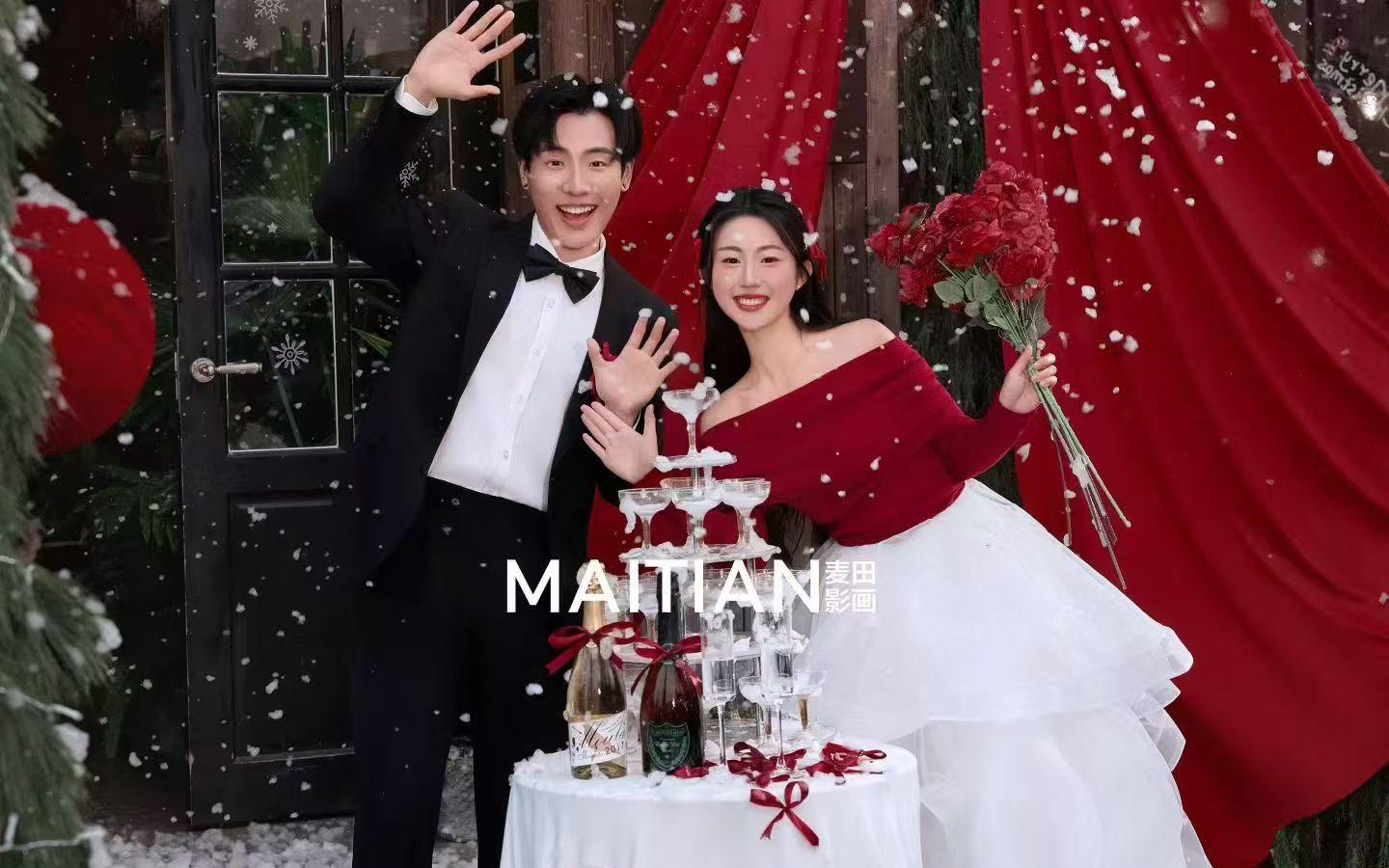 巴中婚紗照|浪漫雪景系列冬遇雪