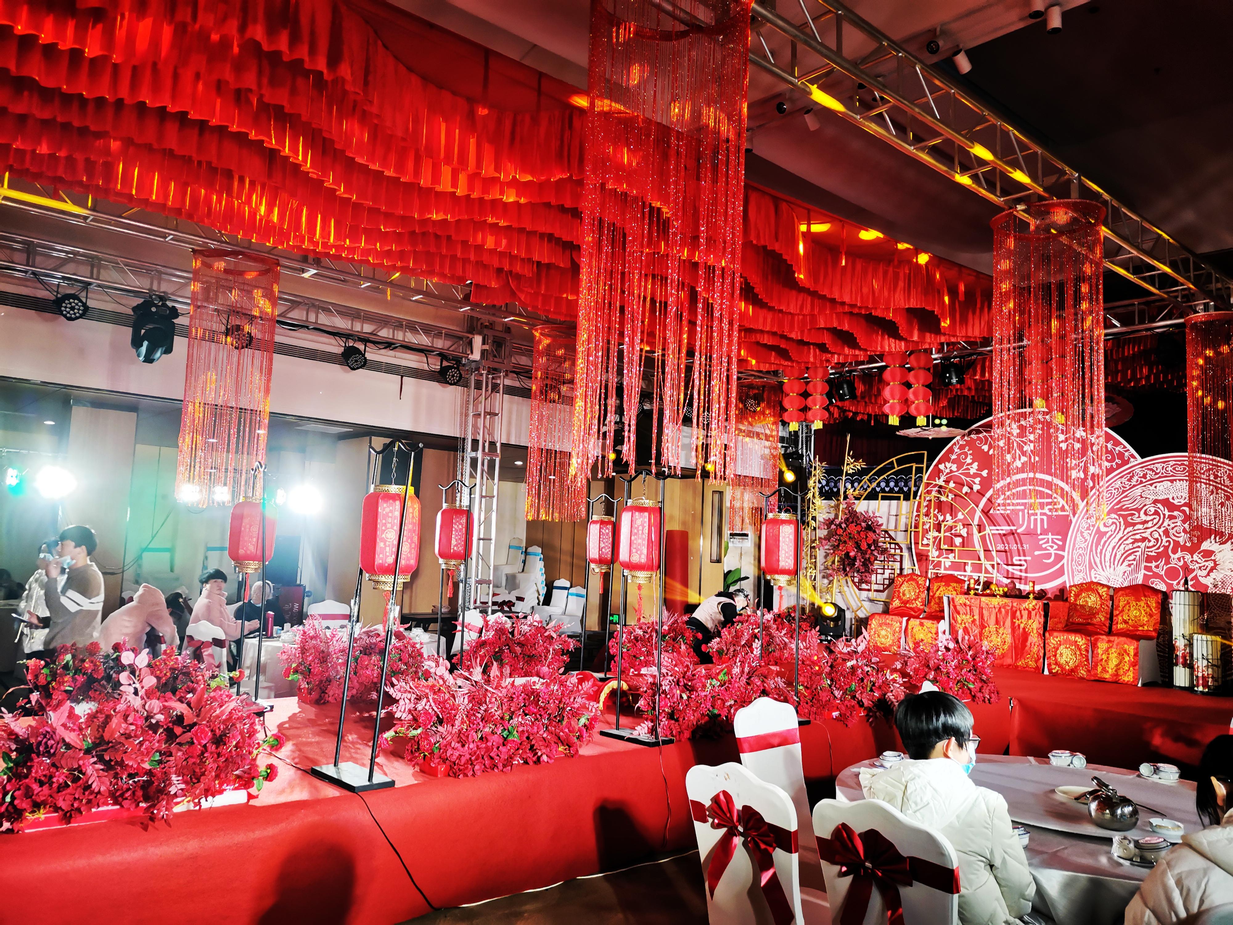 2021大气中式婚礼安阳领秀婚礼定制出品