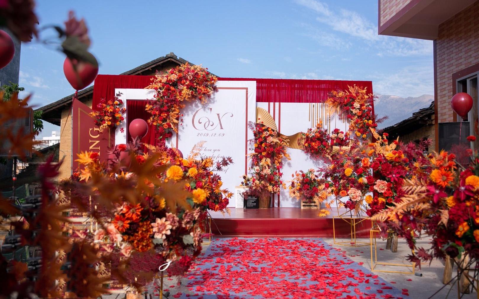 【坝坝宴】红白金