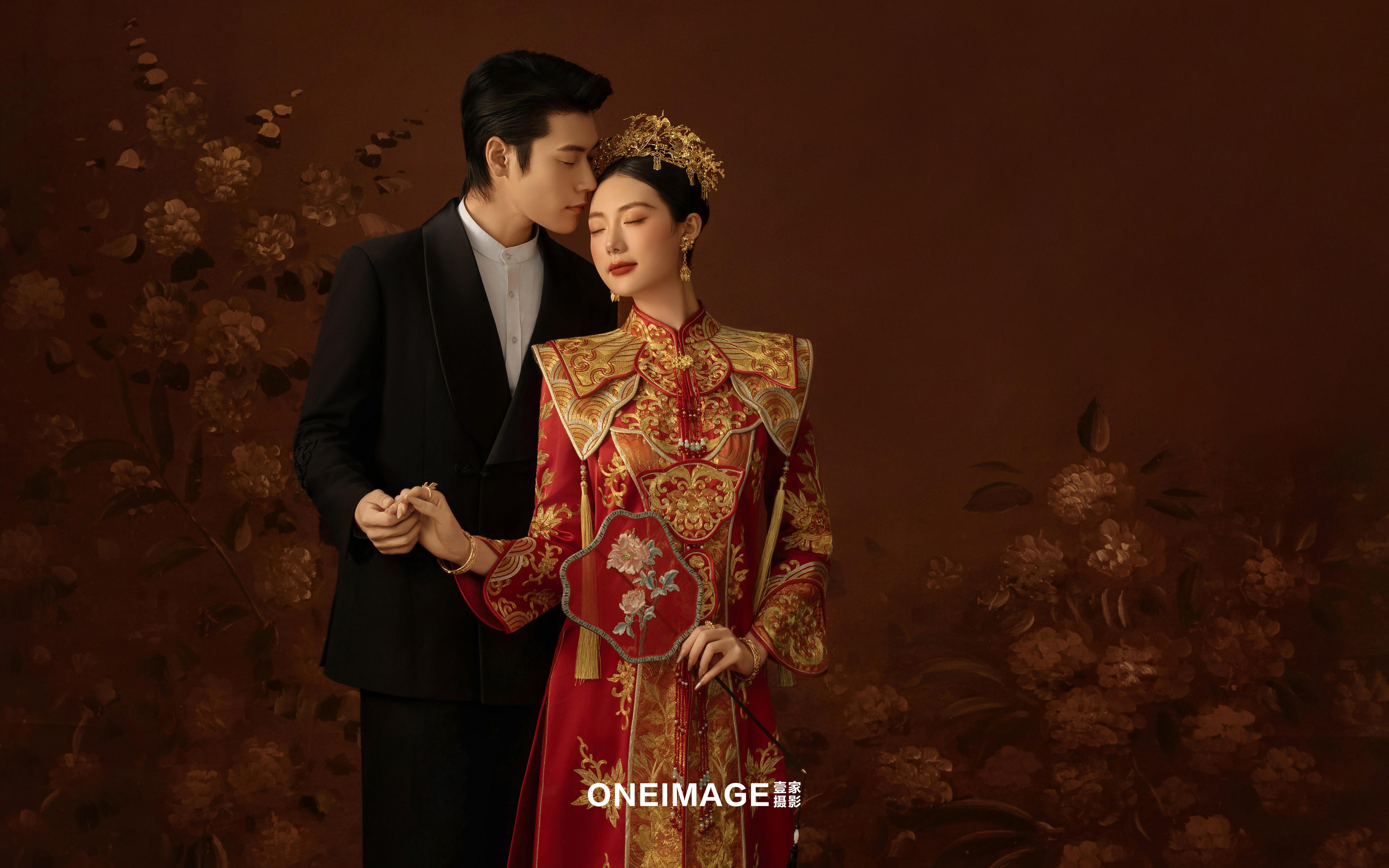 【壹家摄影】把“东方贵气”焊在婚纱照里了！