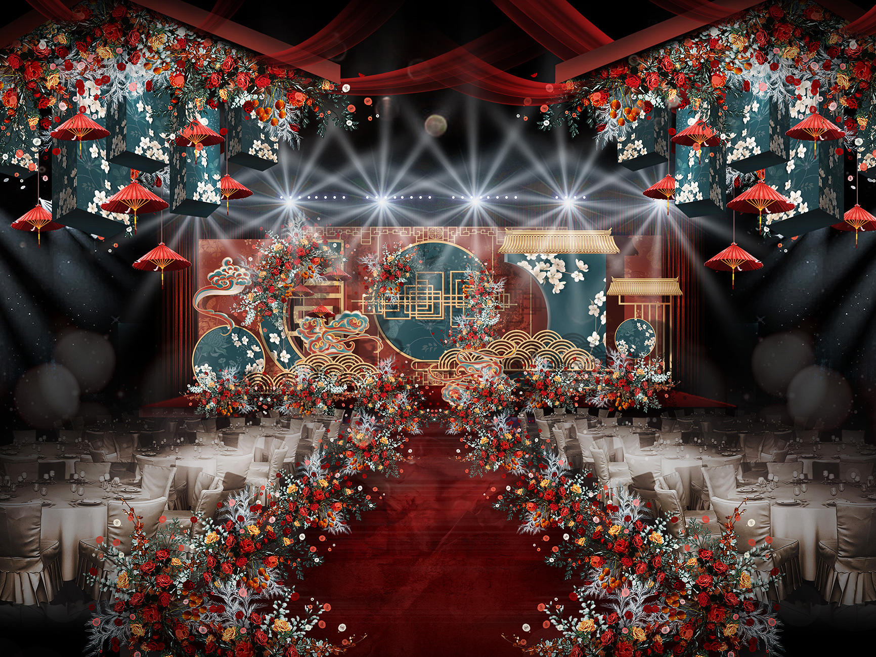 国潮婚礼～免费升级首席四大，订制专属婚礼logo