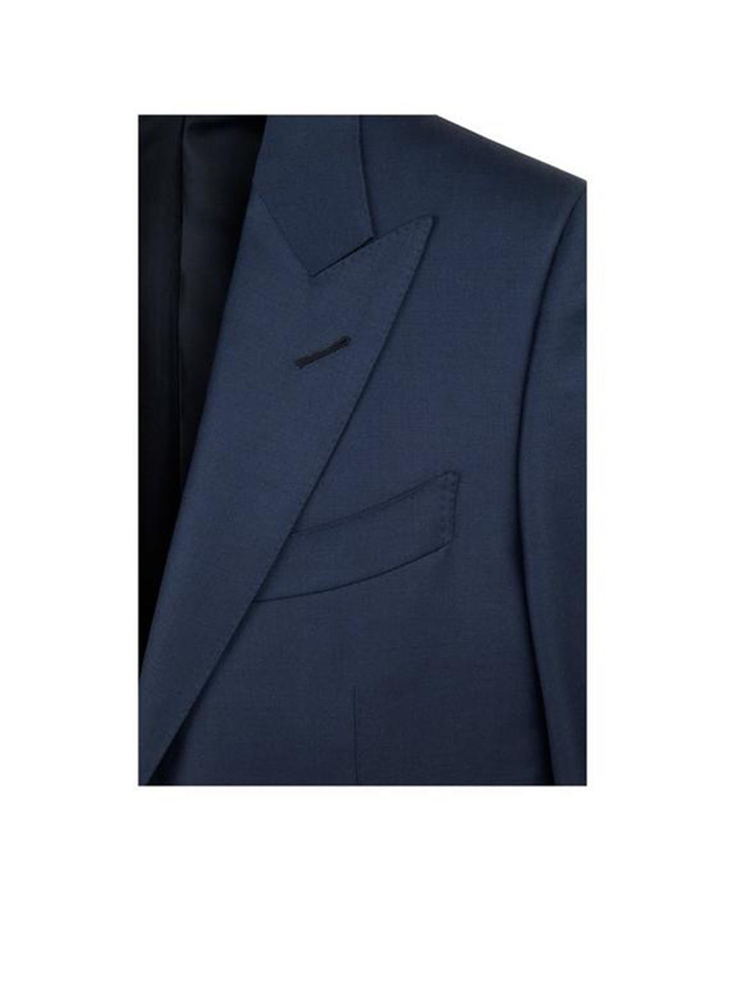 定制TF同款时尚藏蓝色西装套装