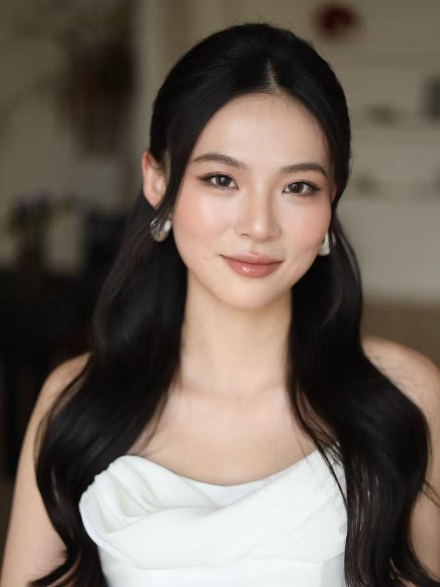 高级大气白纱造型