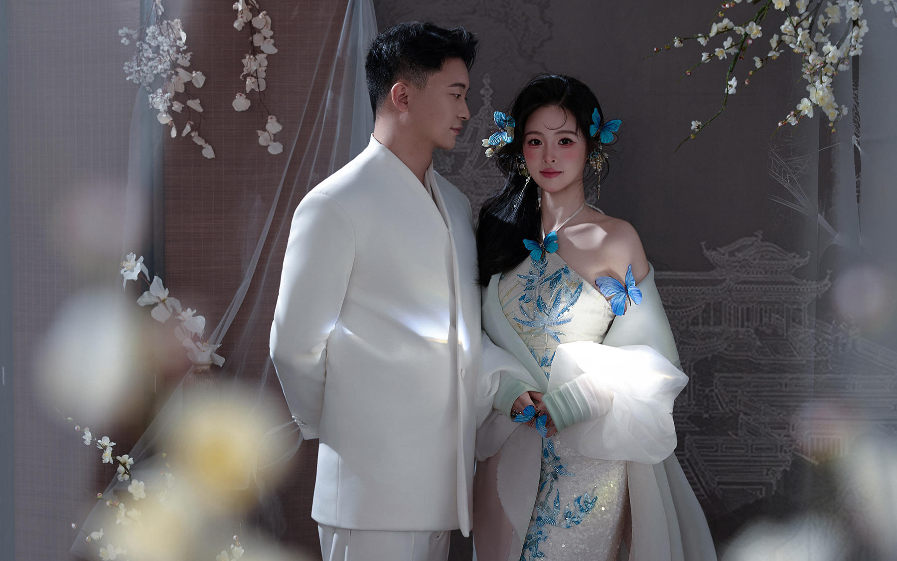 【真实客片】新中式婚纱照丨陈哲伦&严芳婷