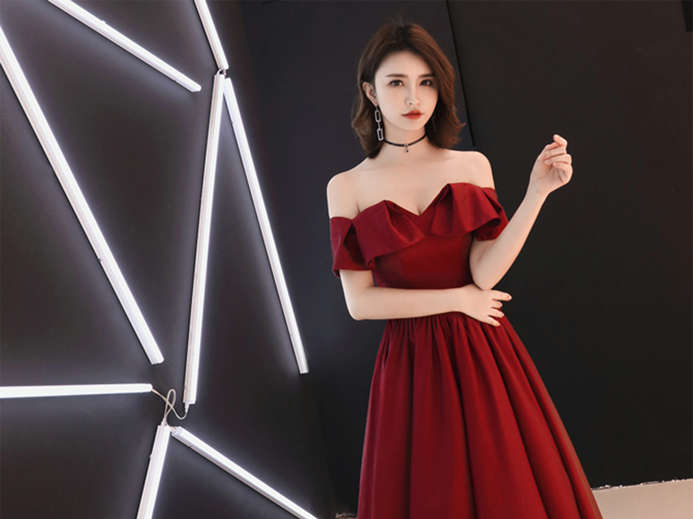 【Domi高级婚纱】设计师款最新款礼服