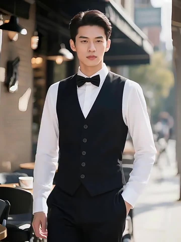 伴郎服馬甲組合三件套