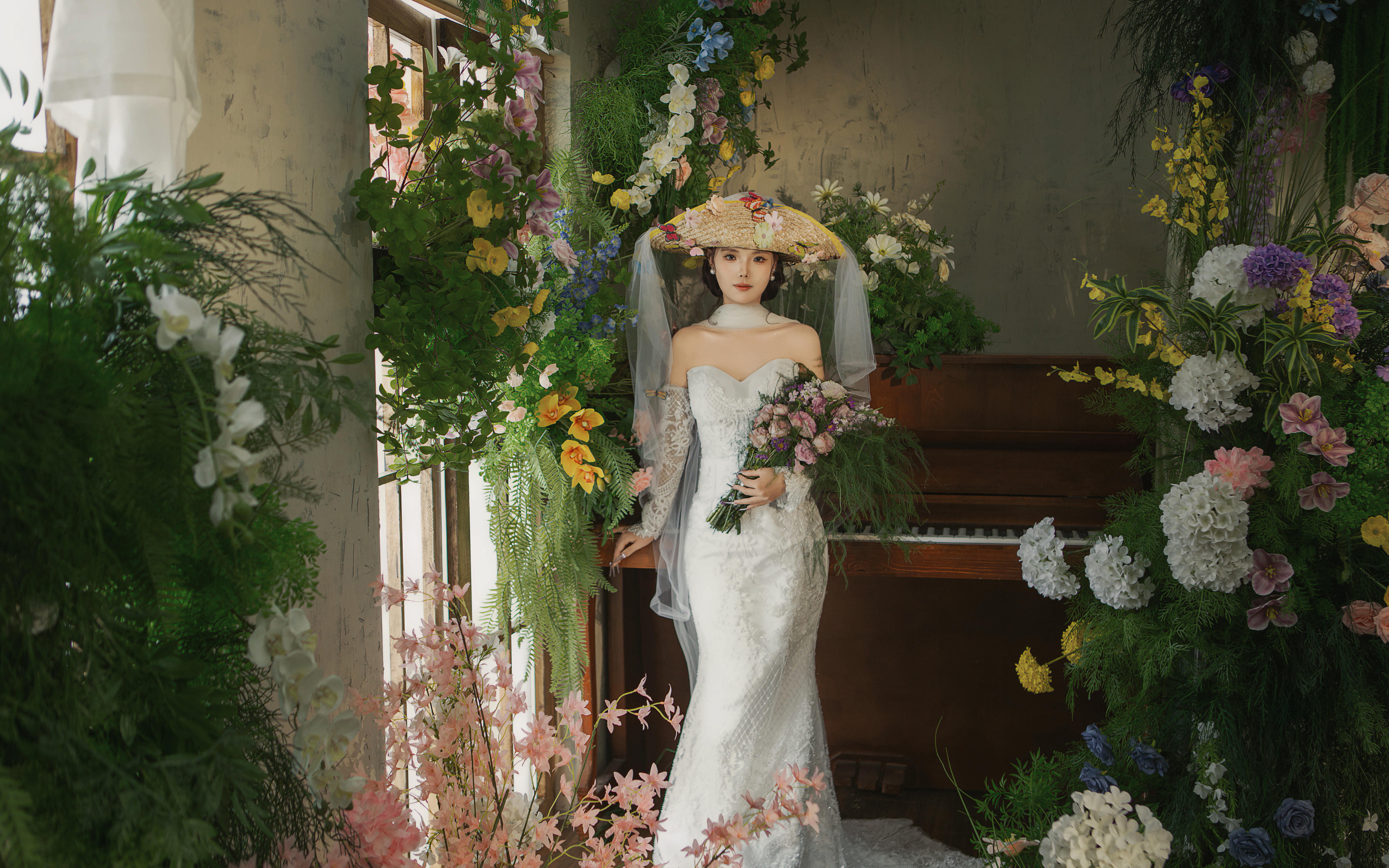 【客片分享】看了很多次還是會被美到！法式花房婚照