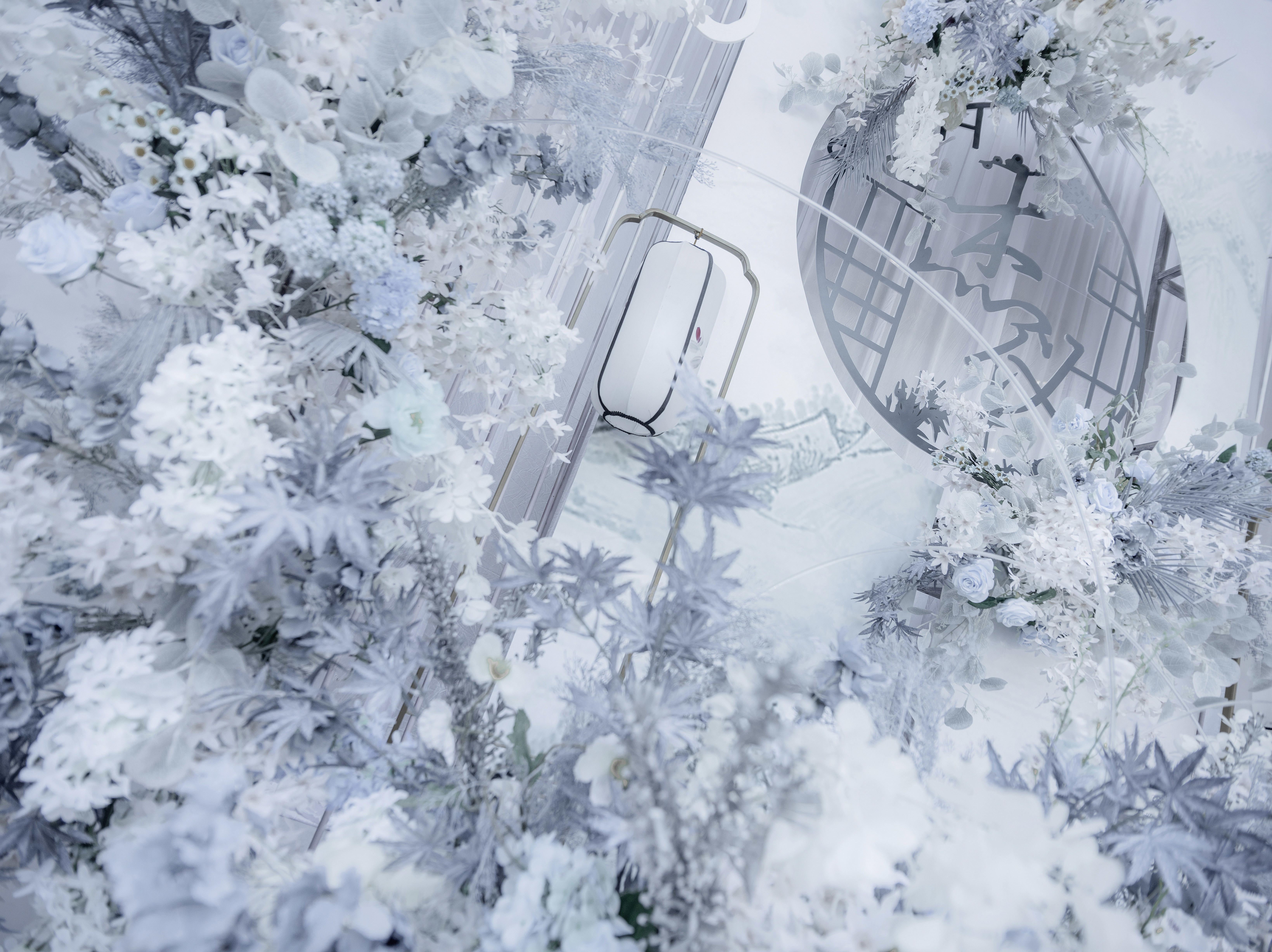 限时秒杀丨东方风韵淡蓝新中式婚礼