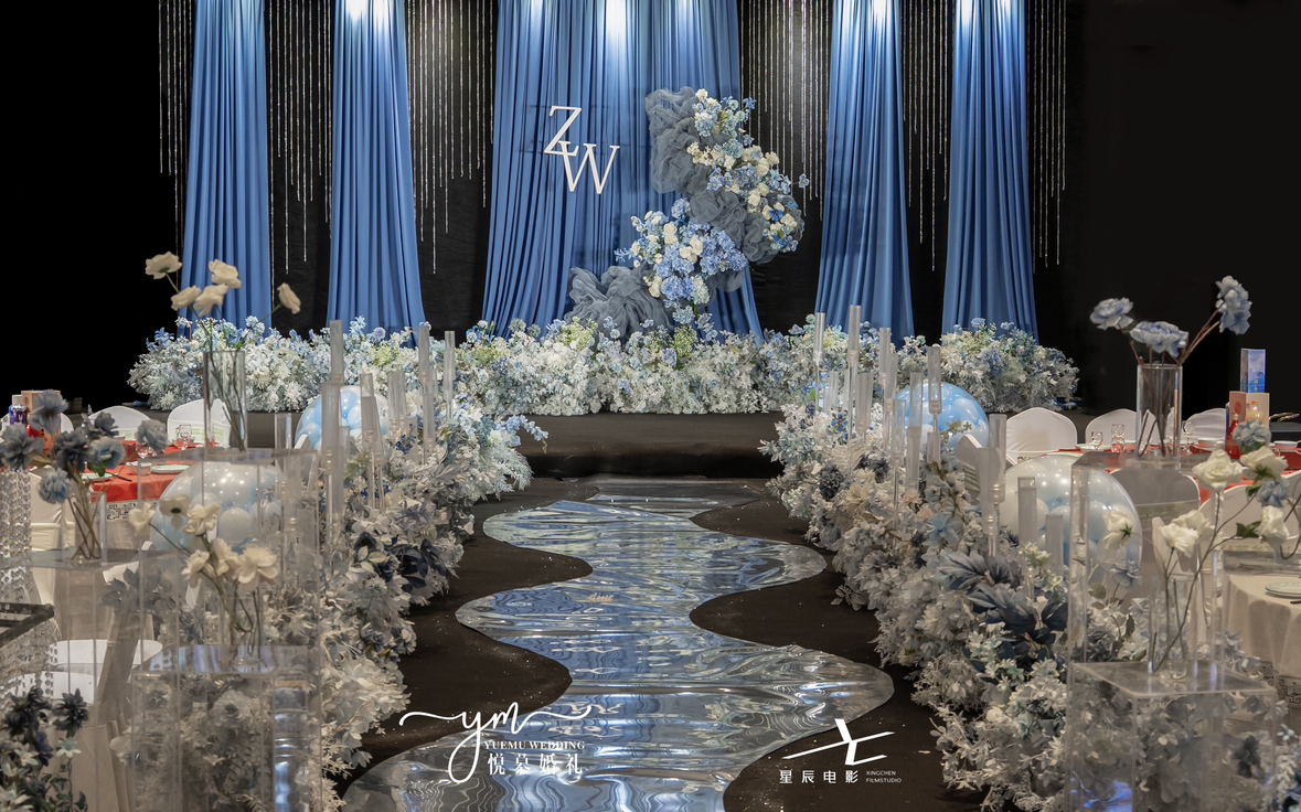 【悅慕婚禮】深海藍調(diào)婚禮