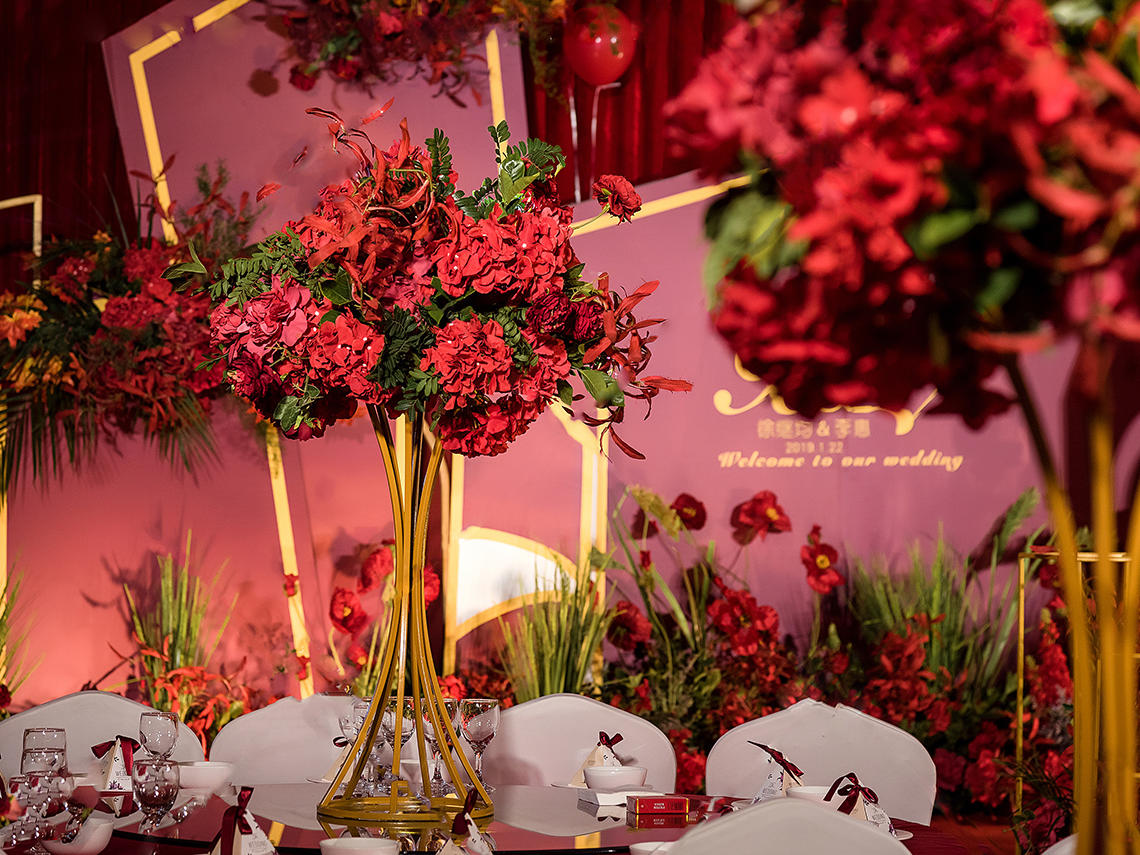 红金色系/精致奢华不失庄重