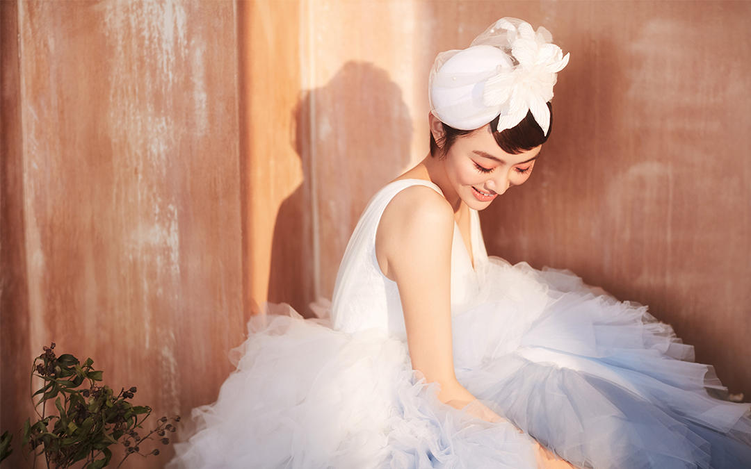 演员姜妍同款渐变彩纱 | 独家原创款