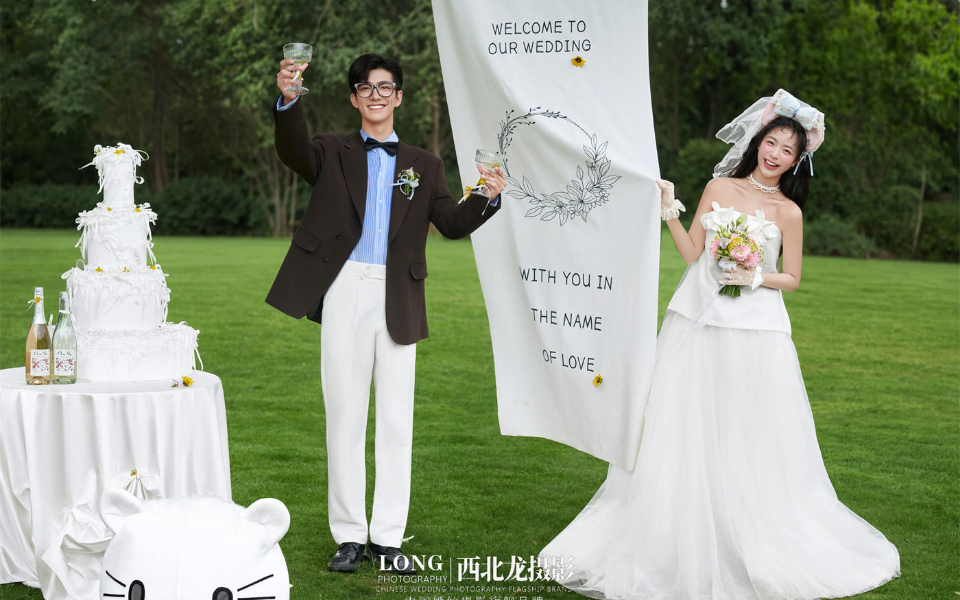 直击韩式森系“婚礼现场”，好韩好喜欢🌷